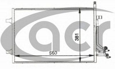 ACR 300096 -  Конденсатор, кондиционер