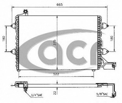 ACR 300112 -  Конденсатор, кондиционер