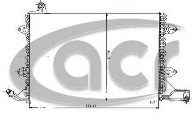 ACR 300113 -  Конденсатор, кондиционер