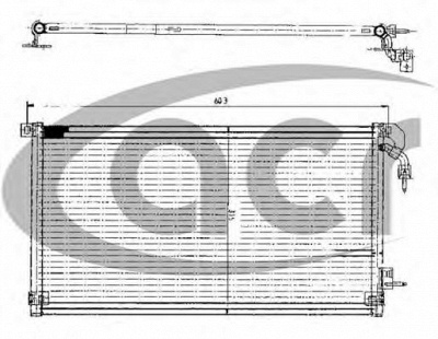 ACR 300174 -  Конденсатор, кондиционер