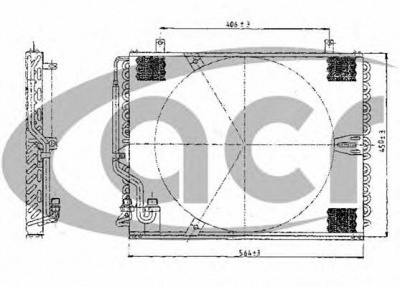 ACR 300193 -  Конденсатор, кондиционер