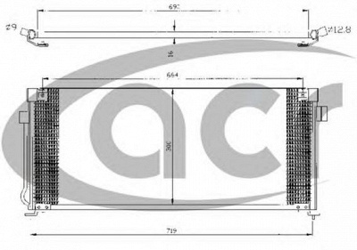 ACR 300356 -  Конденсатор, кондиционер