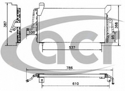 ACR 300403 -  Конденсатор, кондиционер