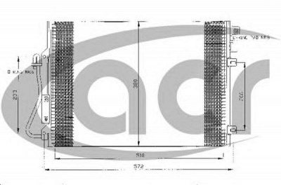ACR 300477 -  Конденсатор, кондиционер