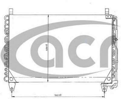 ACR 300565 -  Конденсатор, кондиционер