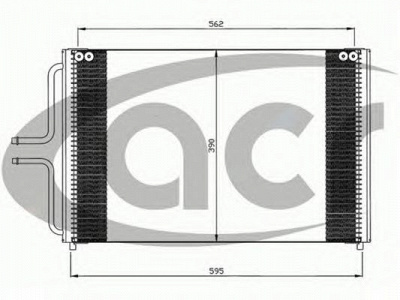 ACR 300621 -  Конденсатор, кондиционер