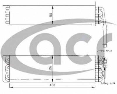 ACR 310007 -  Испаритель, кондиционер
