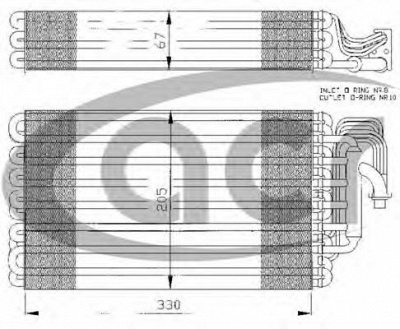 ACR 310010 - Испаритель, кондиционер