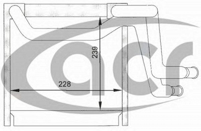 ACR 310031 -  Испаритель, кондиционер