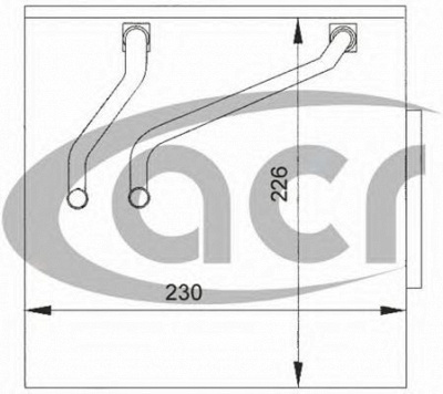 ACR 310033 -  Испаритель, кондиционер