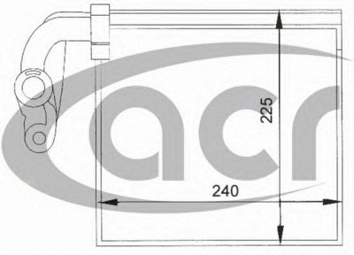 ACR 310041 -  Испаритель, кондиционер