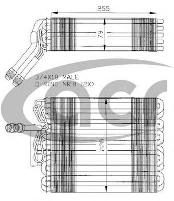 ACR 310111 -  Испаритель, кондиционер