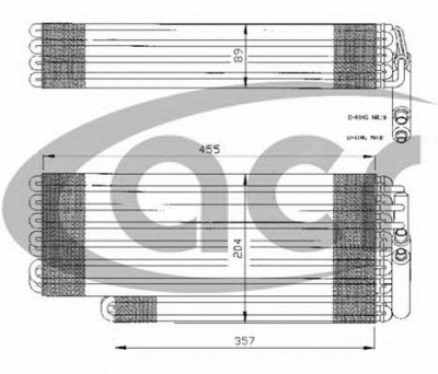 ACR 310137 - Испаритель, кондиционер