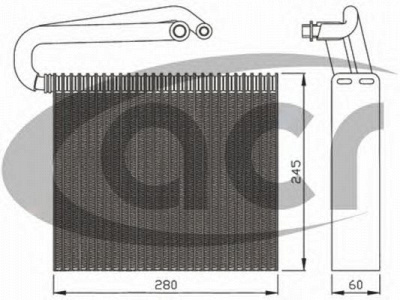 ACR 310165 - Испаритель, кондиционер