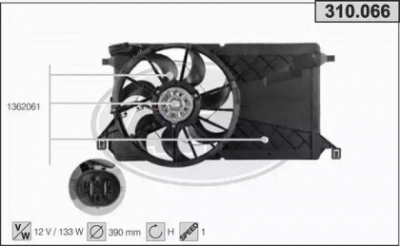 AHE 310066 -  Вентилятор, охлаждение двигателя