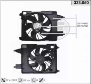 AHE 323050 -  Вентилятор, охлаждение двигателя