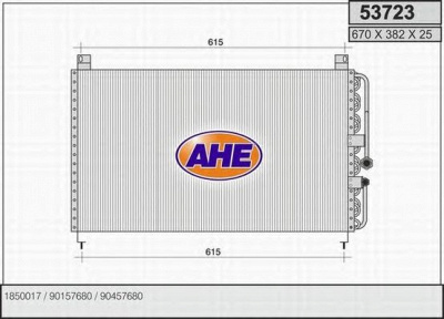 AHE 53723 - Конденсатор, кондиционер