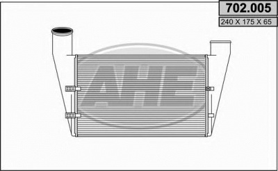 AHE 702005 -  Интеркулер