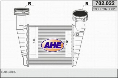 AHE 702022 - Интеркулер