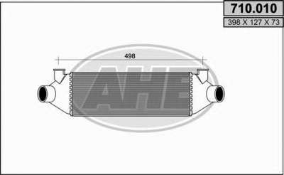 AHE 710010 - Интеркулер