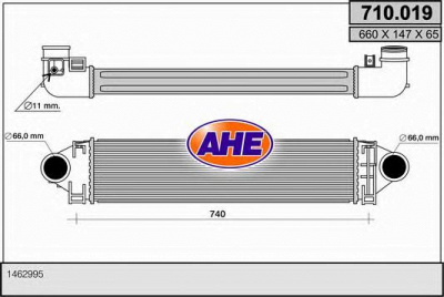 AHE 710019 - Интеркулер