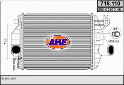 AHE 718110 -  Интеркулер