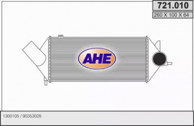 AHE 721010 - Интеркулер