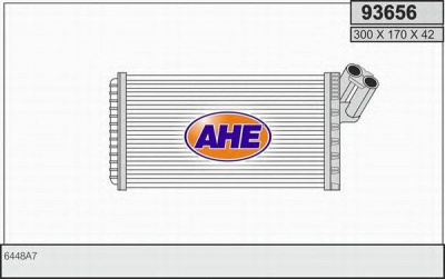 AHE 93656 -  Теплообменник, отопление салона