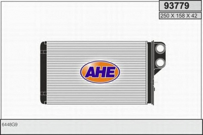 AHE 93779 - Теплообменник, отопление салона