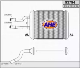 AHE 93794 -  Теплообменник, отопление салона