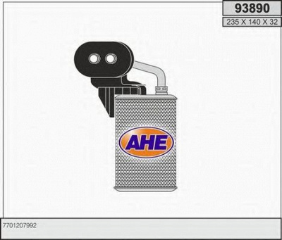 AHE 93890 -  Теплообменник, отопление салона