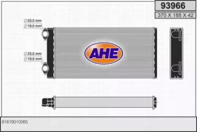 AHE 93966 -  Теплообменник, отопление салона