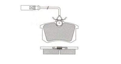 AISIN asn2292 -  Комплект тормозных колодок, дисковый тормоз