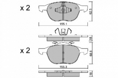 AISIN bpfo1016 -