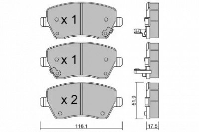 AISIN bpni1014 -