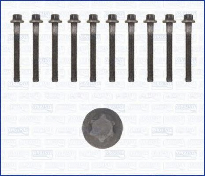 AJUSA 81044600 -  Комплект болтов головки цилидра