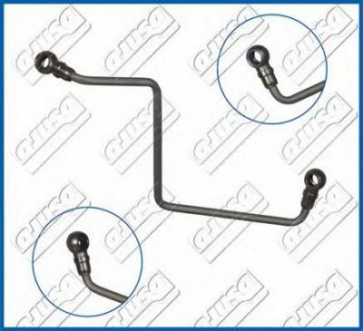 AJUSA op10124 -  МАСЛОПРОВОД ТУРБОКОМПРЕССОРА FORD PSA 1.4HDI MOT