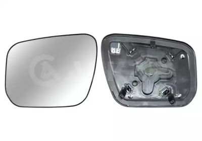 ALKAR 6432980 -  Стекло зеркала правого c подогревом, сферическое