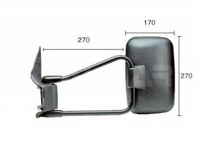 ALKAR 9202962 -  Наружное зеркало