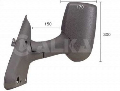 ALKAR 9209960 -  Наружное зеркало
