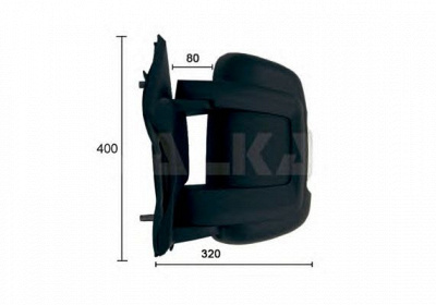 ALKAR 9228922 -  Наружное зеркало