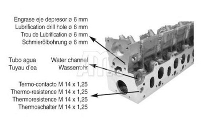 AMC 908520k - Головка цилиндра