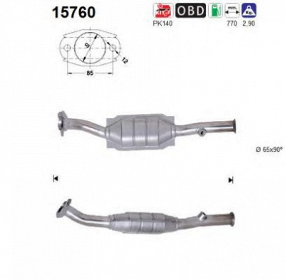 AS 15760 -  Катализатор