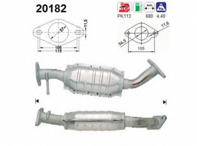 AS 20182 -  Катализатор
