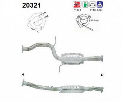 AS 20321 -  Катализатор