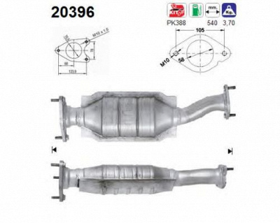 AS 20396 -  Катализатор