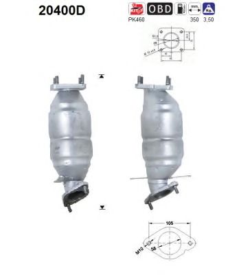 AS 20400d -  Катализатор