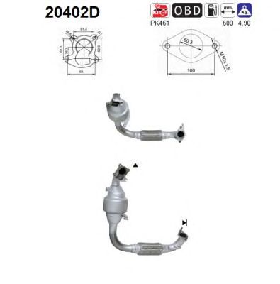 AS 20402d -  Катализатор