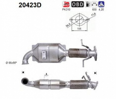 AS 20423d -  Катализатор