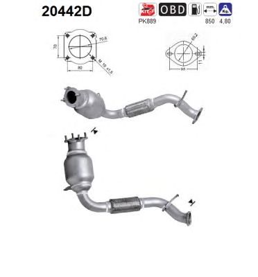 AS 20442d -  Катализатор